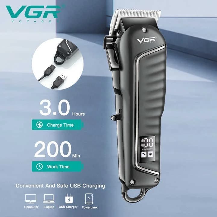 ماشین اصلاح موی سر و صورت وی جی ار مدل V-683 — تصویر ۸