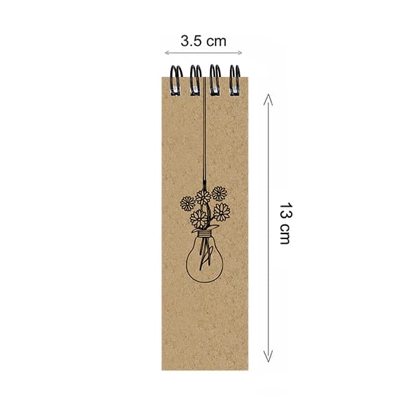 دفترچه یادداشت مدل mini bell کد 678 — تصویر ۴