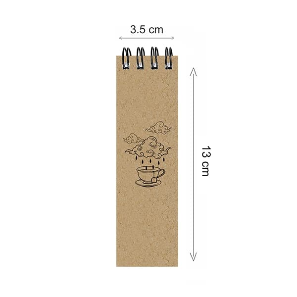 دفترچه یادداشت مدل mini bell کد 679 — تصویر ۴