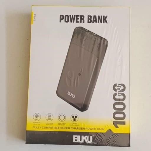 پاور بانک 10 هزار مارک BUKU مدل PB-105.پاور بانک ده هزار.