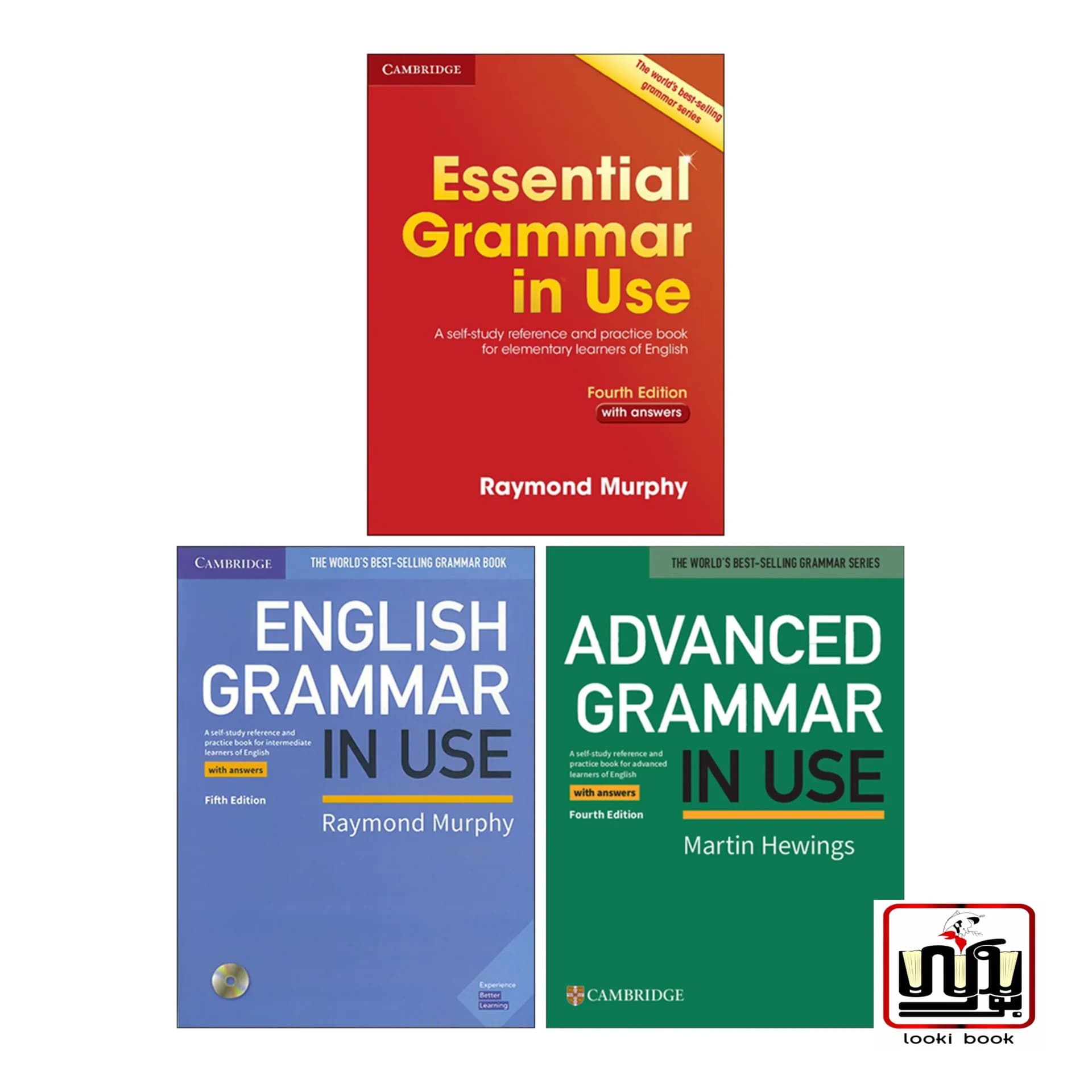 پکیج کامل کتاب گرامر این یوز Grammar In Use Full pack (بریتیش)