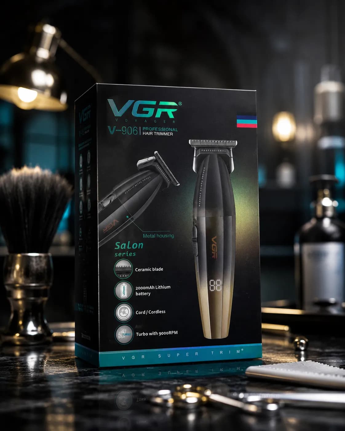 ماشین اصلاح وی جی آر مدل V-906؛ ترکیب قدرت و دقت برای آراستگی بی نقص — تصویر ۴