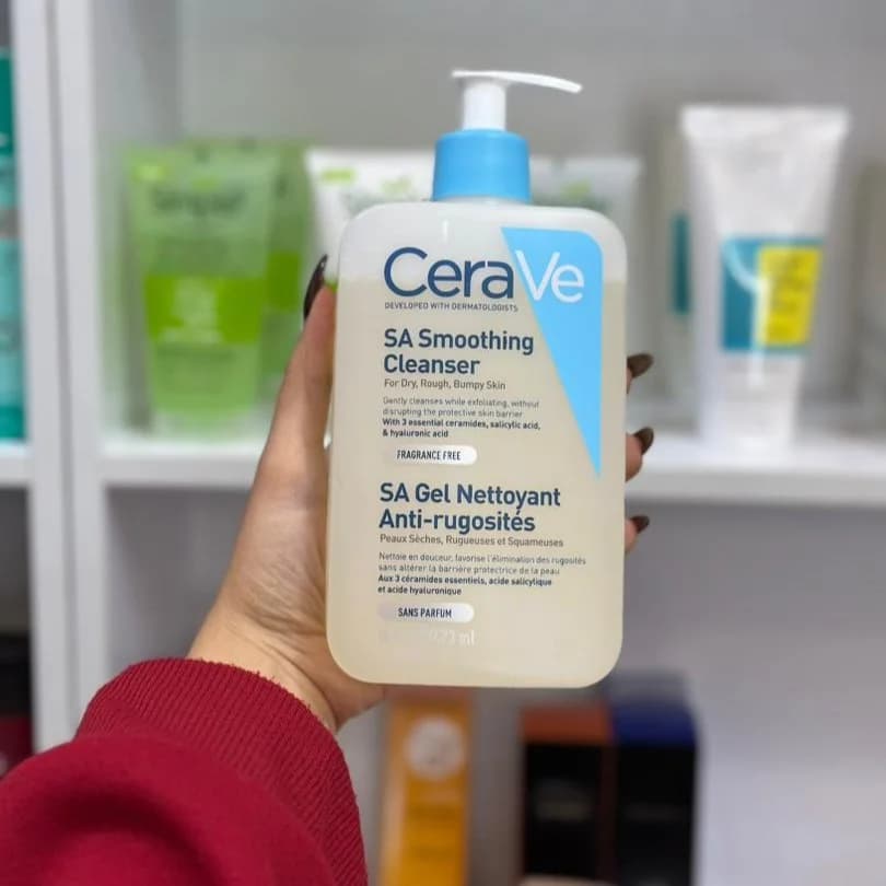 ژل شستشوی سراوی CeraVe SA Smoothing اصل حجم 236 میل — تصویر ۷