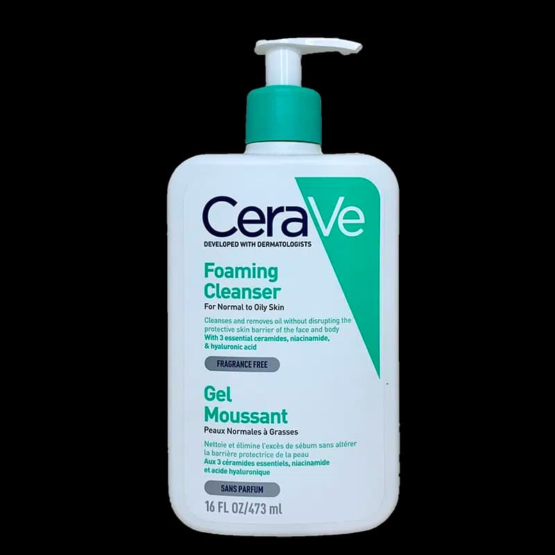 شوینده پوست چرب سراوی CERAVE مدل Foaming Cleanser حجم 473 میل