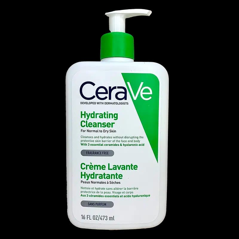 شوینده پوست خشک سراوی CERAVE اصل مدل هیدراتینگ | حجم 236 و 473 میل — تصویر ۲