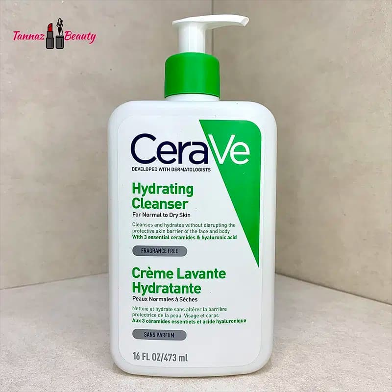 شوینده پوست خشک سراوی CERAVE اصل مدل هیدراتینگ | حجم 236 و 473 میل — تصویر ۶