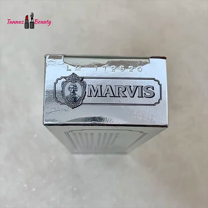 خمیر دندان سفید کننده مارویس MARVIS مدل WHITENING MINT اصل | 85میل — تصویر ۴
