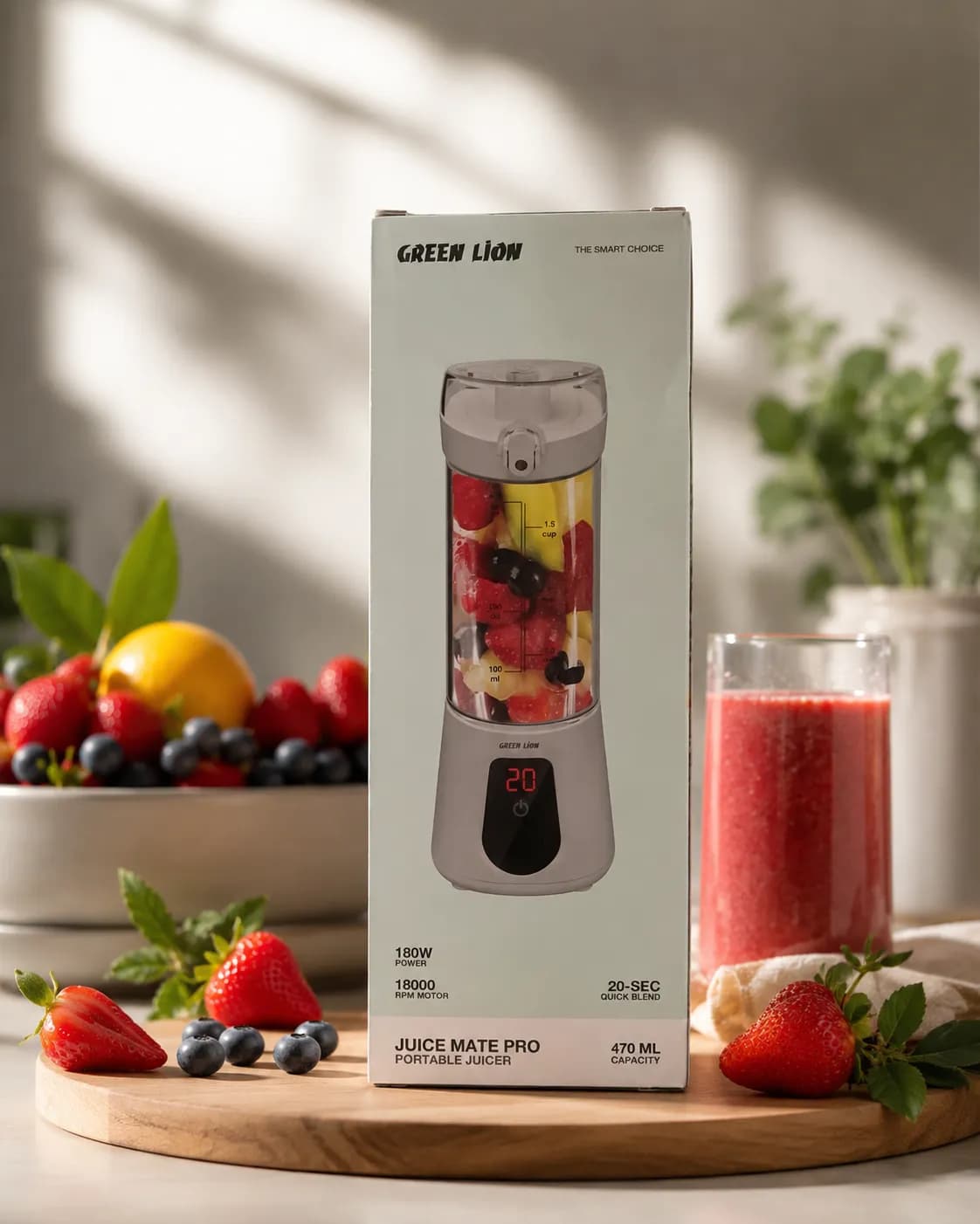 میکسر گرین لاین مدل JUICE MATE PRO — تصویر ۳