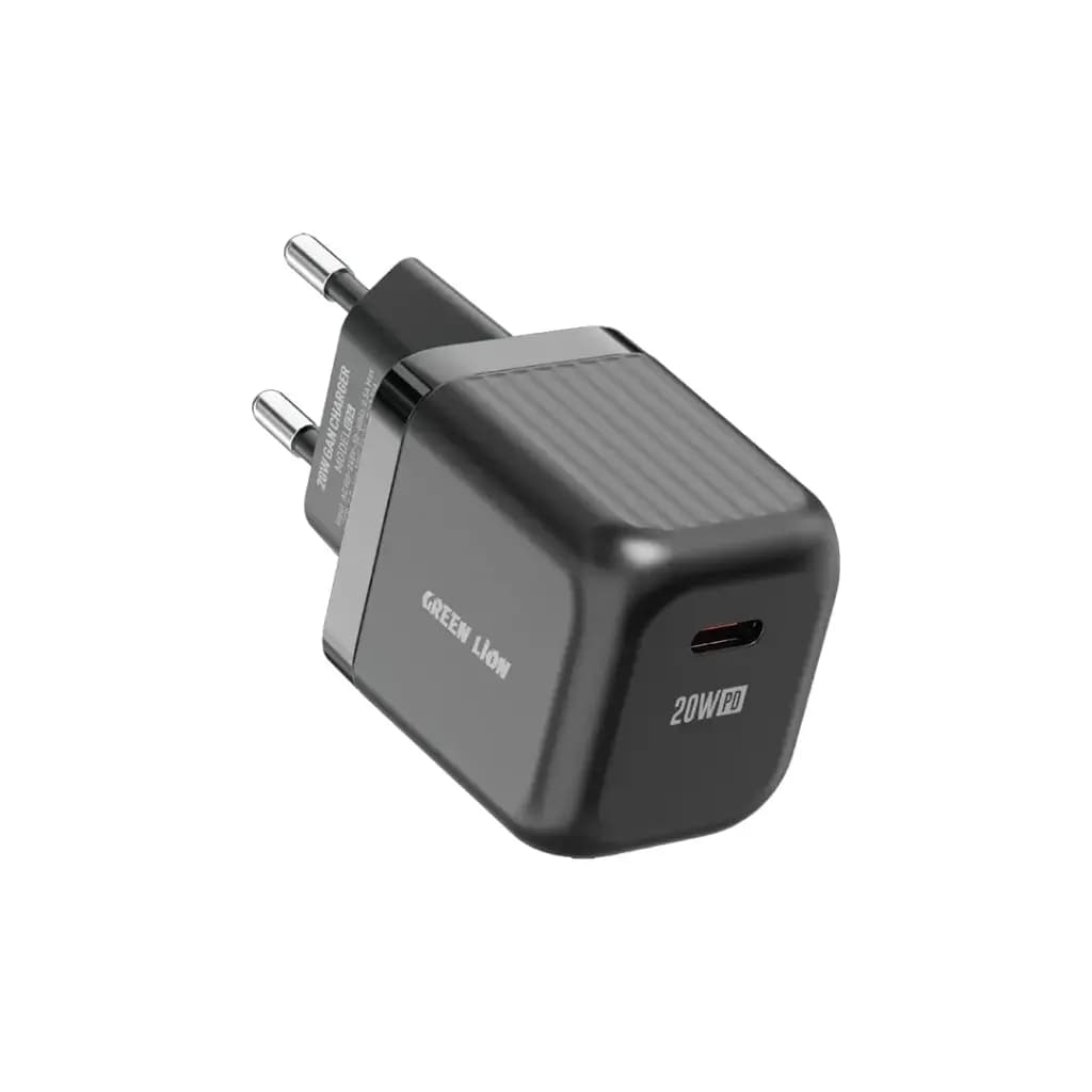 آداپتور گرین لاین مدل Green Lion Ultra Compact Wall Charger با توان ۲۰ وات — تصویر ۴