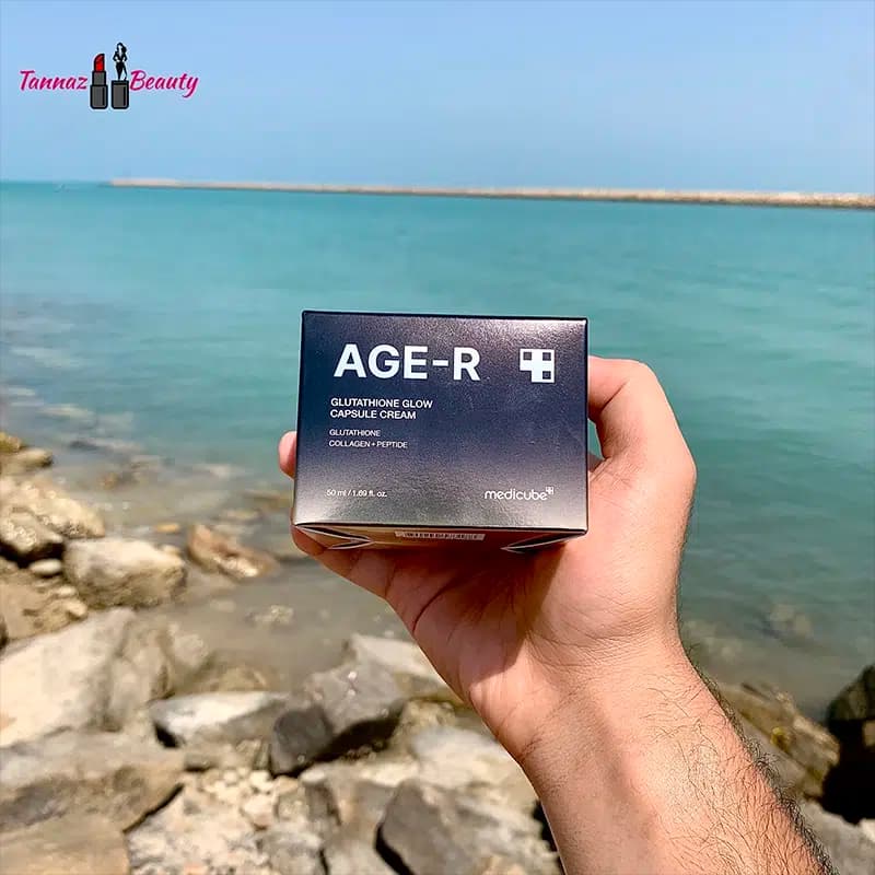 کرم کپسولی گلوتاتیون AGE-R مدیکیوب اصل | جوانساز و روشنکننده | 50ml — تصویر ۴
