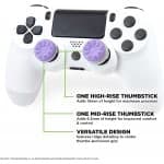 روکش آنالوگ کنترل فریک KontrolFreek – طرح Galaxy Purple — تصویر ۲