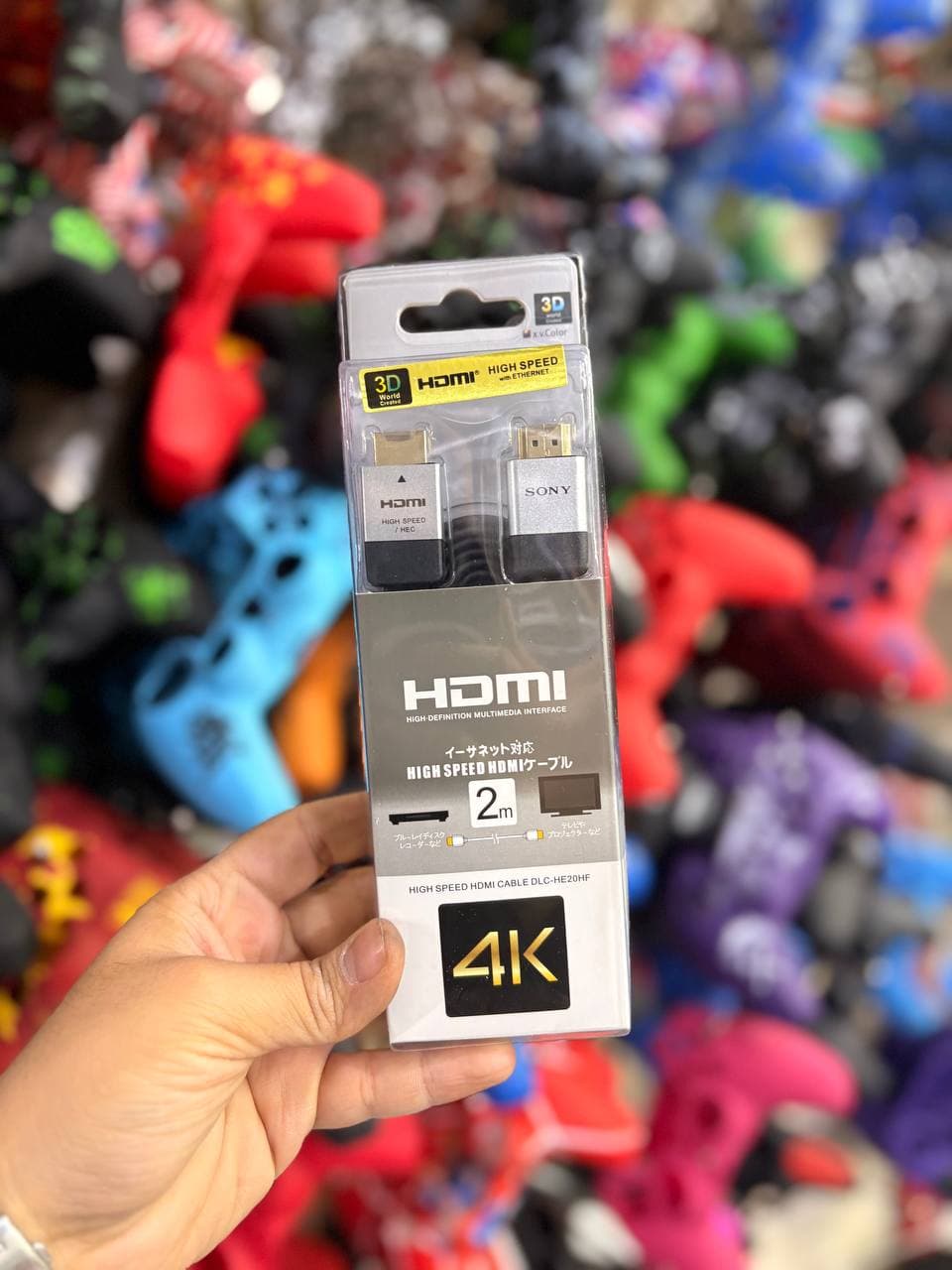 کابل HDMI 4k سونی سیم فلت 2 متری – اصلی شرکتی