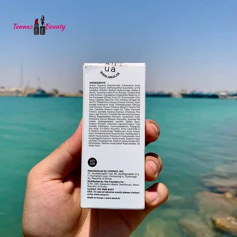 سرم ضد لک آنوا + نیاسینامید 10% ANUA — تصویر ۸