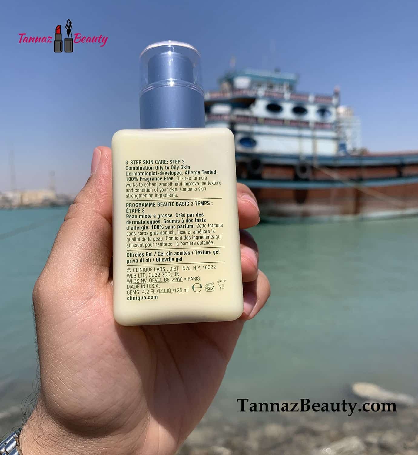 ژل آبرسان کلینیک پوست چرب و مختلط اصل | 125ml — تصویر ۵