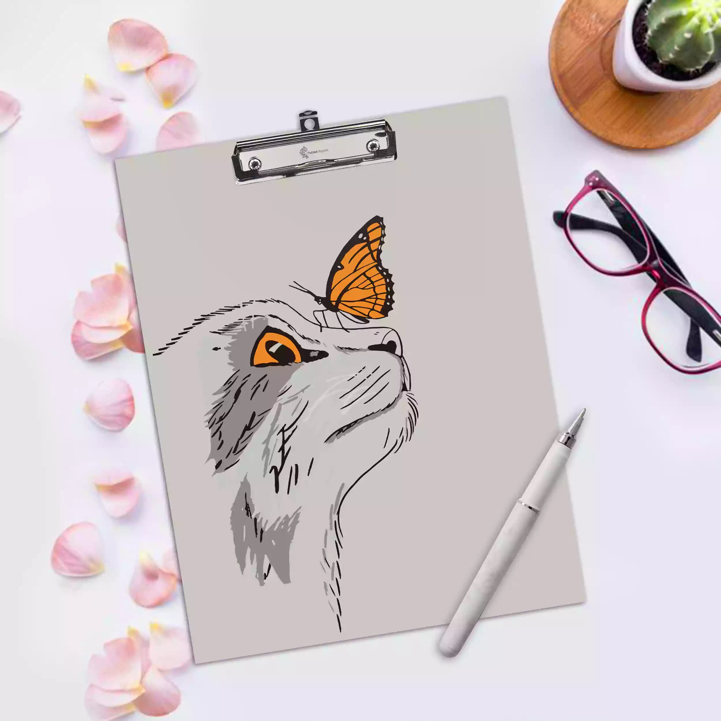 تخته شاسی سلفونی پدیده نقش سایز A4 کد 26 — تصویر ۲
