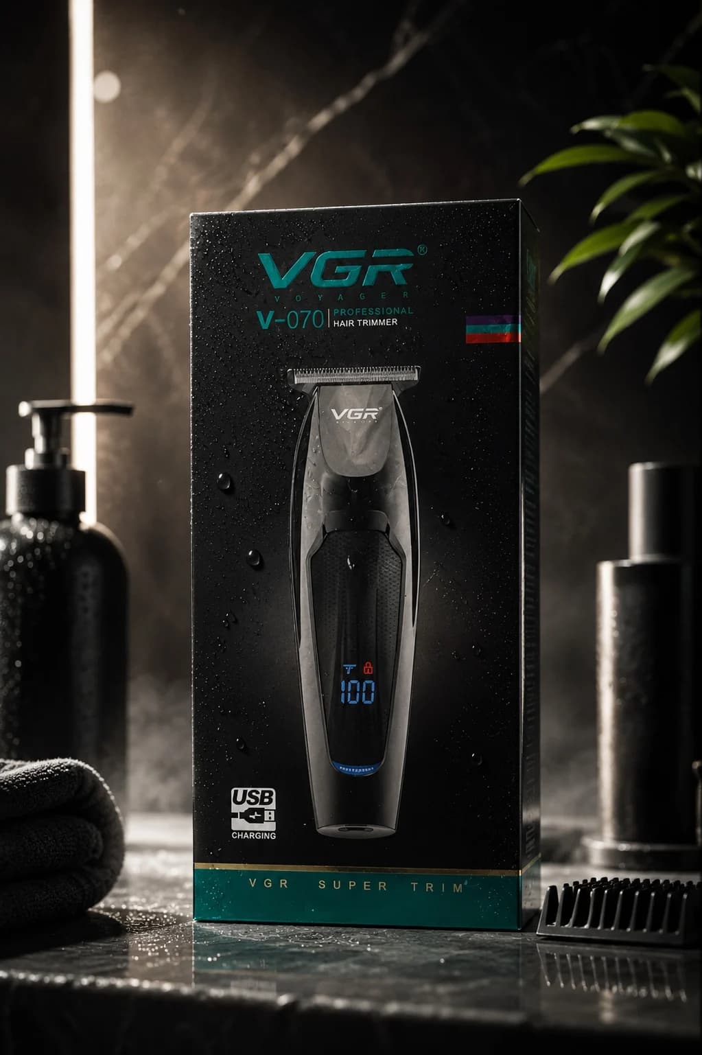 ماشین اصلاح موی سر و صورت وی جی آر مدل V-070 — تصویر ۵
