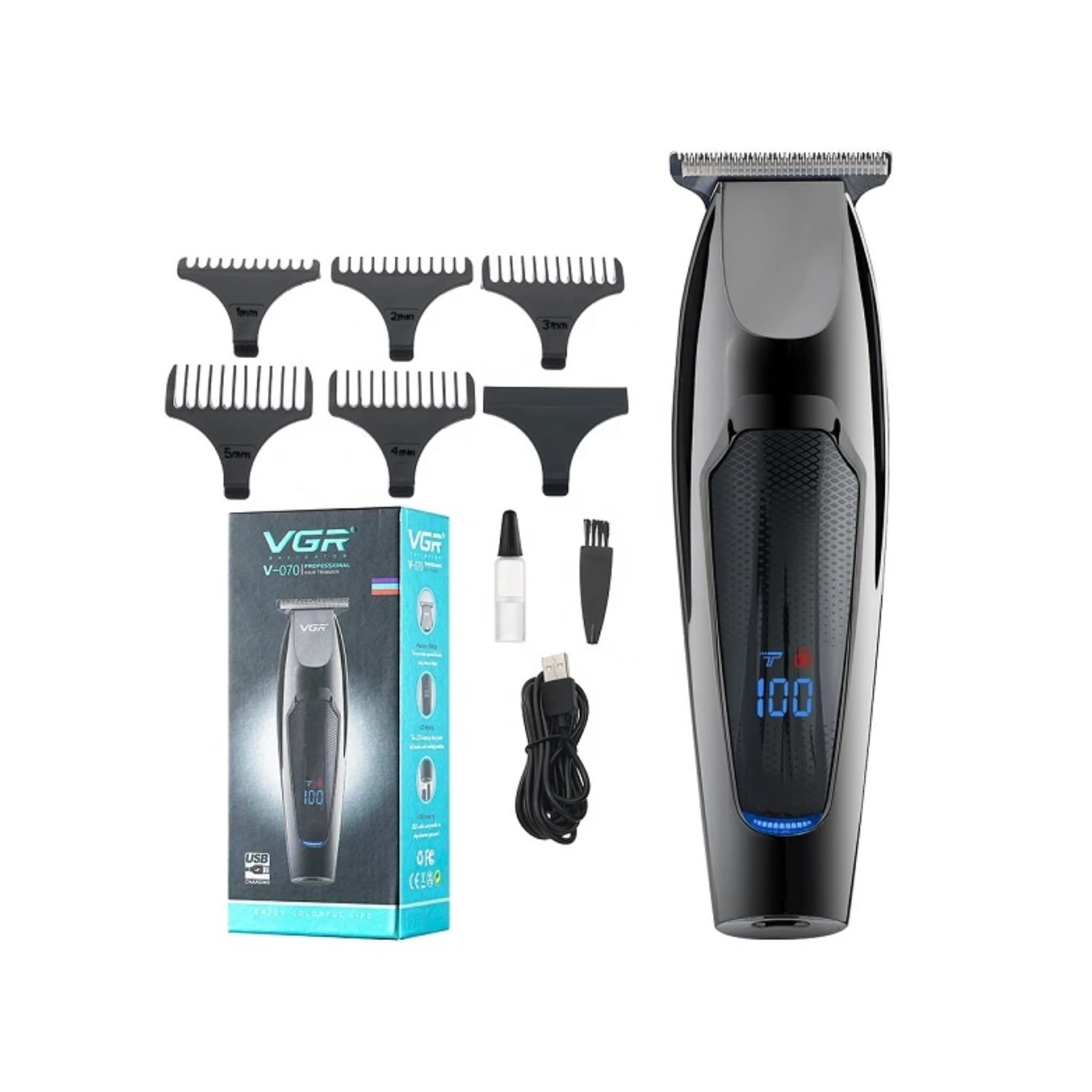 ماشین اصلاح موی سر و صورت وی جی آر مدل V-070 — تصویر ۷