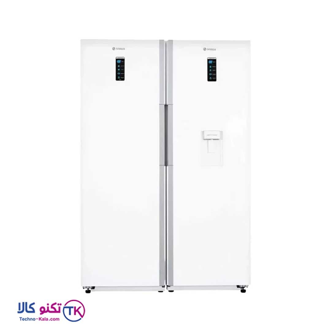 یخچال فریزر دوقلو 38 فوت اسنوا مدل Si-M210GW