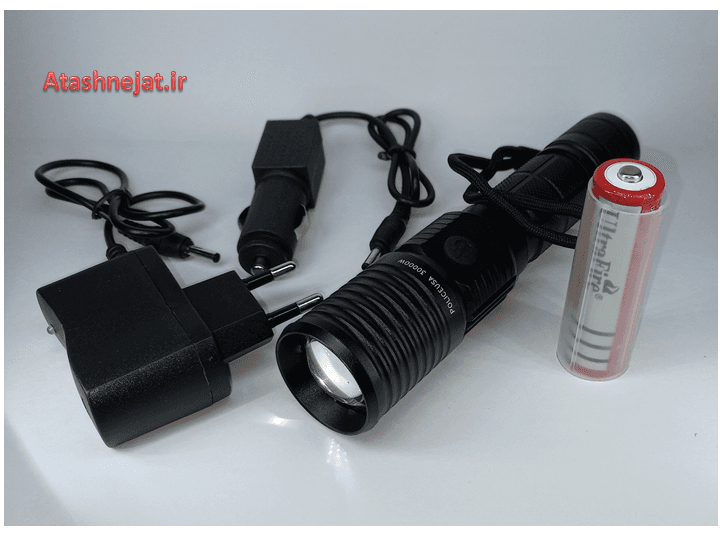 چراغ قوه پلیسی Brillante torica LED 30000W