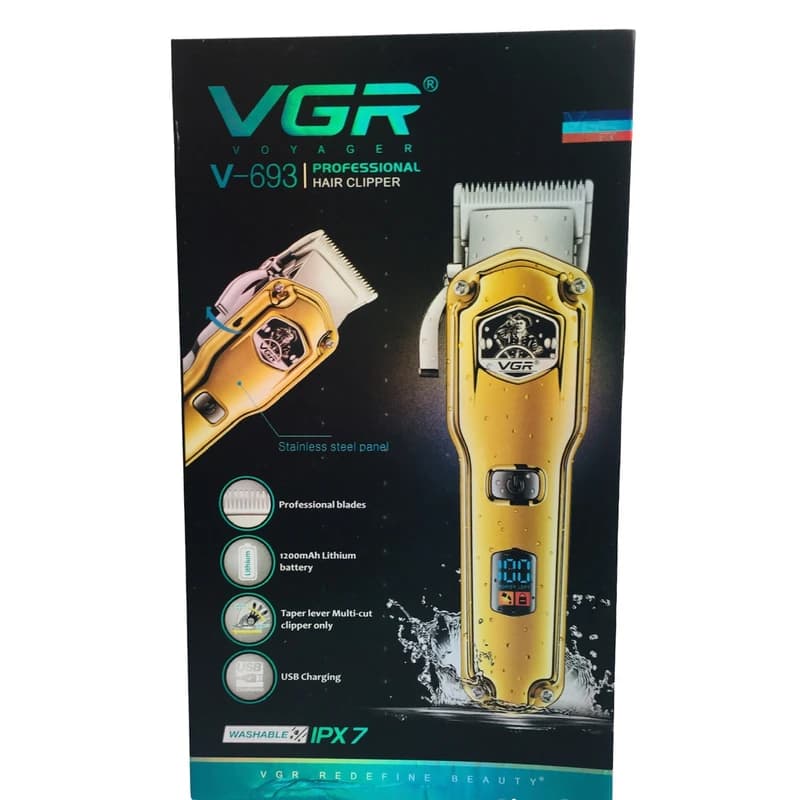 ماشین اصلاح موی سر و صورت وی جی آر مدل V-693 — تصویر ۳