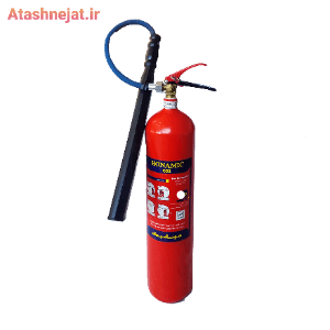 کپسول آتش نشانی ۴ کیلویی co2 هونامیک