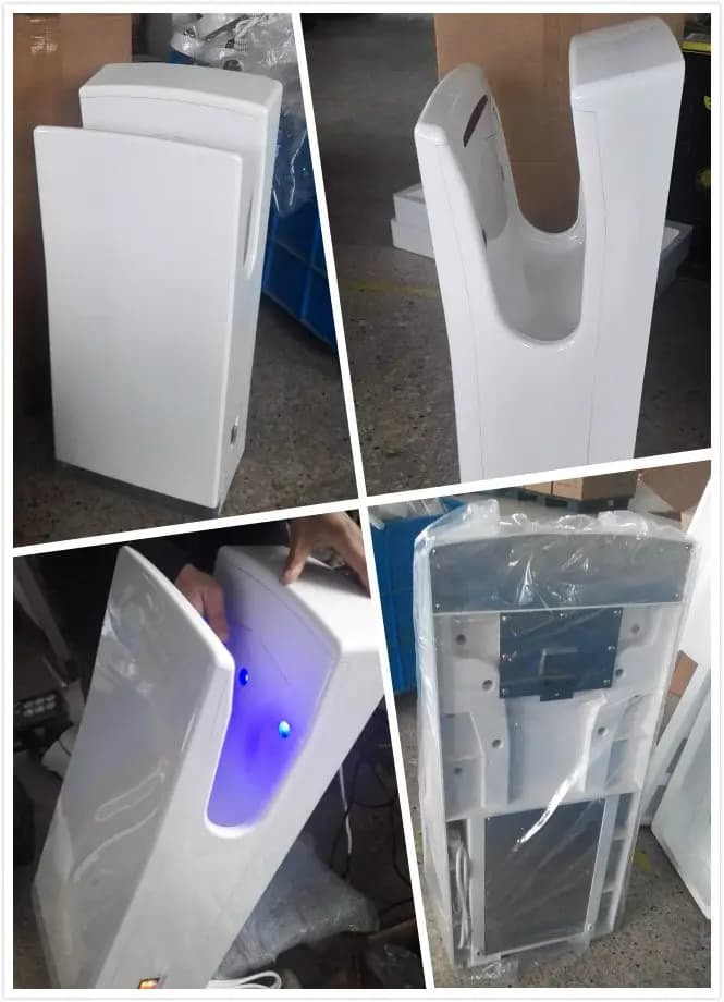 دست خشک کن ایستاده Shidoor TURBO 2X – نقره ای — تصویر ۷