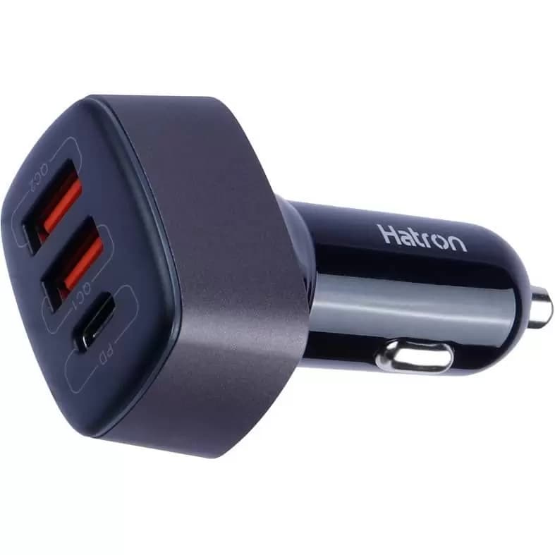 شارژر فندکی 56 وات هترون مدل HCC3210PQ به همراه کابل USB-C — تصویر ۶