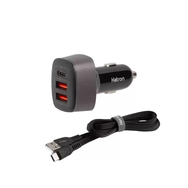 شارژر فندکی 56 وات هترون مدل HCC3210PQ به همراه کابل USB-C — تصویر ۱۱