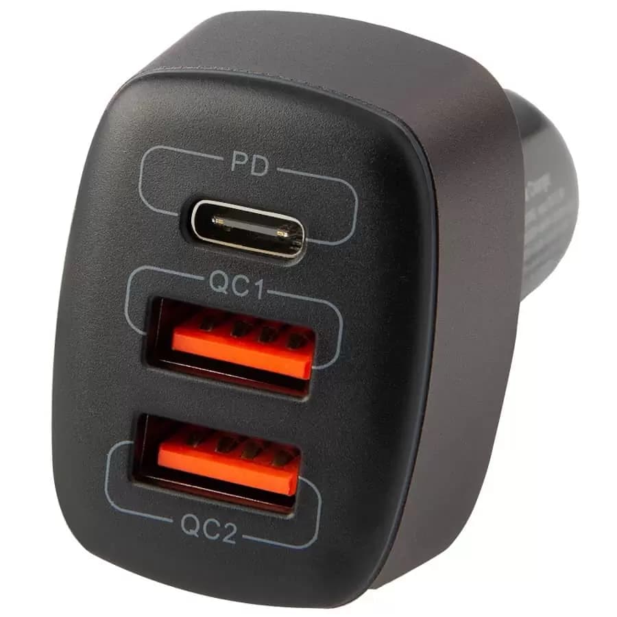 شارژر فندکی 56 وات هترون مدل HCC3210PQ به همراه کابل USB-C — تصویر ۸