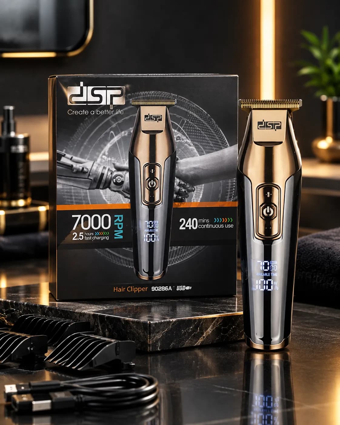 ماشین اصلاح خط زن DSP 7000مدل 90286 — تصویر ۶