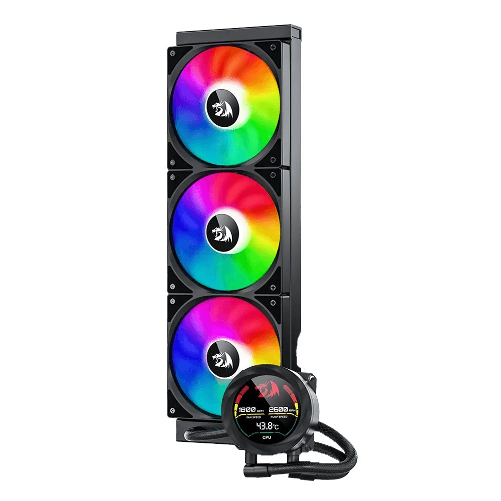 خنک کننده مایع پردازنده ردراگون مدل CCW-1017 360 RGB — تصویر ۵