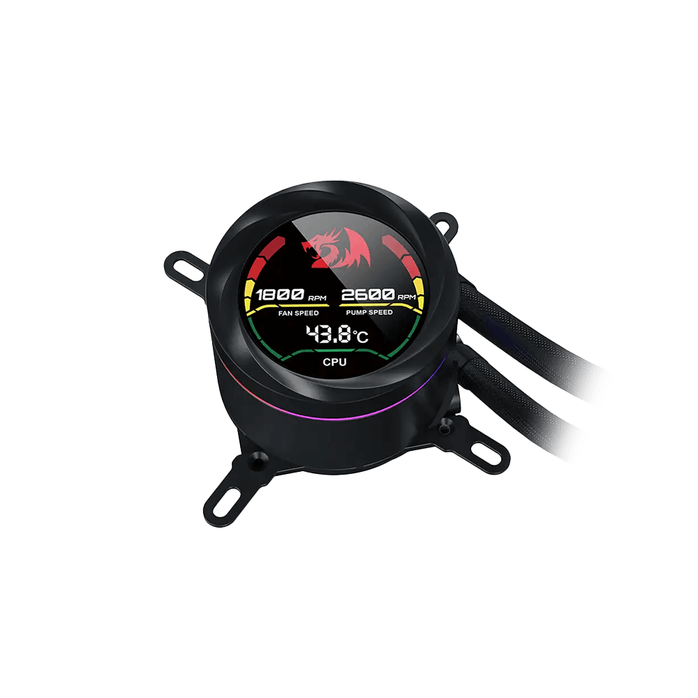 خنک کننده مایع پردازنده ردراگون مدل CCW-1017 360 RGB — تصویر ۸