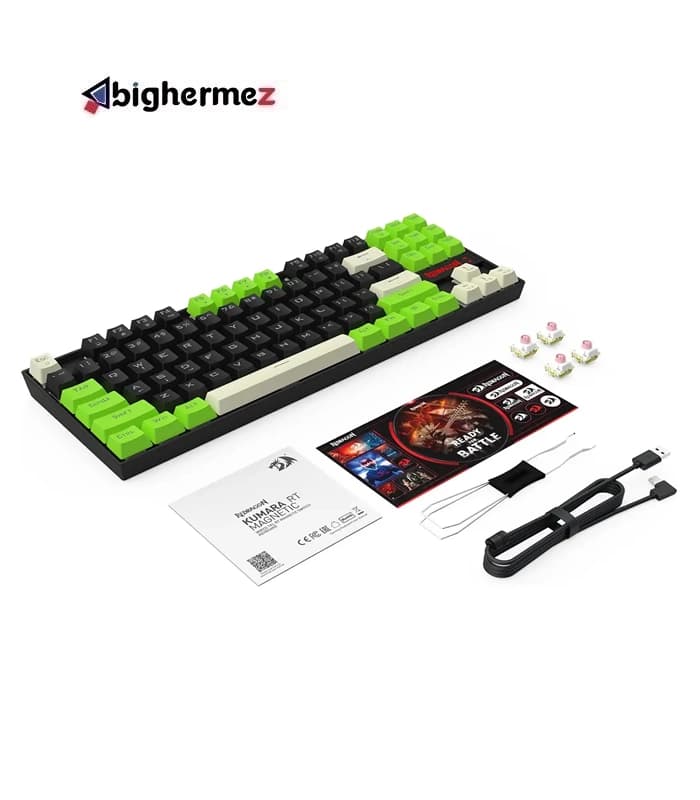 کیبورد مکانیکال گیمینگ ردراگون مدل KUMARA K552 BGC-M RGB — تصویر ۳