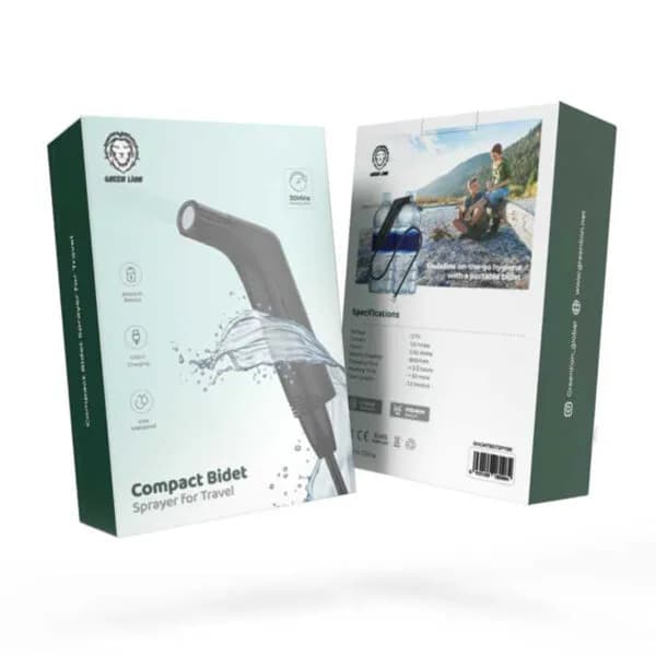 آب پاش کمپی گرین لاین مدل COMPACT BIDET — تصویر ۳