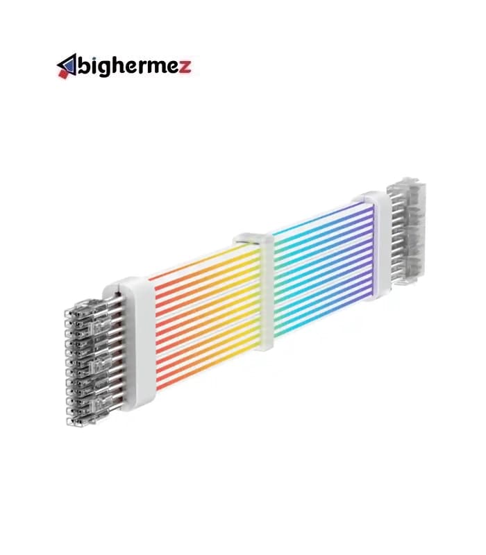کابل اسلیو گیم مکس مدل VGA 3x8pin White — تصویر ۲