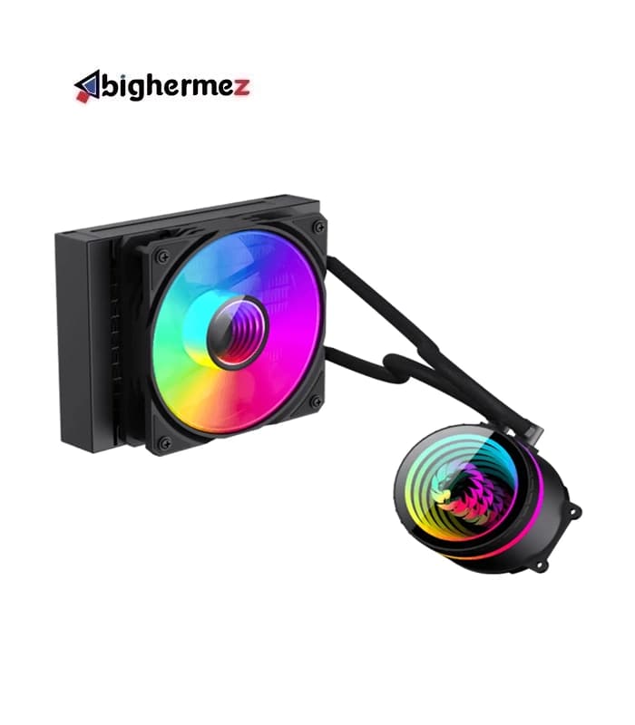خنک کننده مایع پردازنده گیم مکس مدل IceBurg 120 Infinity Black