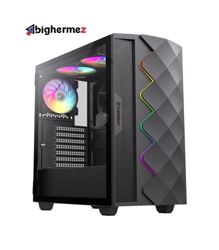 کیس گیمینگ گیم مکس مدل Diamond CP BK