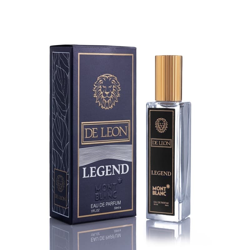 ادوپرفیوم مردانه دلئون مدل Mont Blanc Legend حجم 33 میلی لیتر