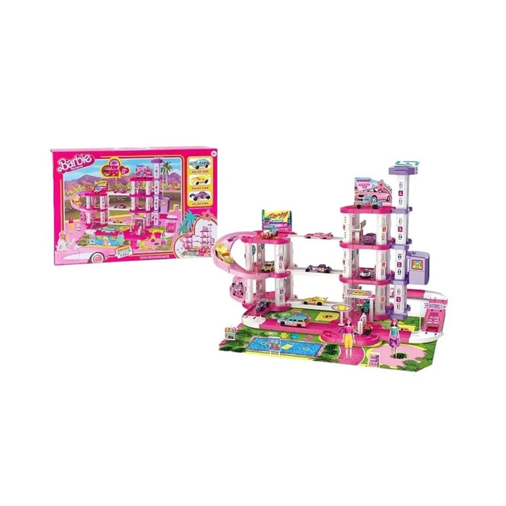 اسباب بازی پارکینگ طبقاتی باربی کد YW-333