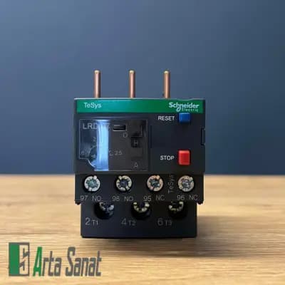 بیمتال 1.63 تا 2.5 آمپر LRD07 اشنایدر — تصویر ۵