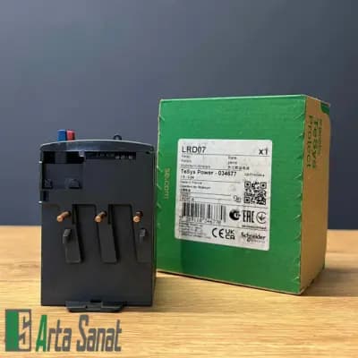 بیمتال 1.63 تا 2.5 آمپر LRD07 اشنایدر — تصویر ۴