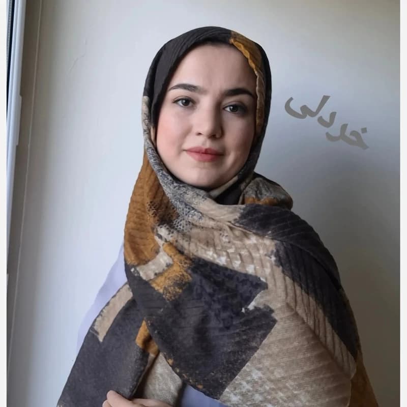 شال پاییزی پلیسه طیفی