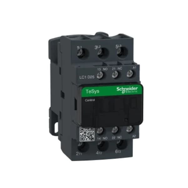 کنتاکتور 25 آمپر اشنایدر D25 مدل LC1D25M7