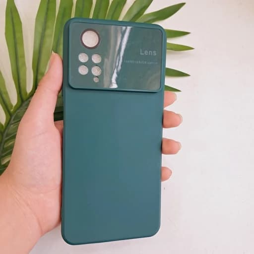 گارد گوشی شیائومی Note 11pro/Note 12 pro با محافظ لنز دوربین کاور و محافظ ایکس پنج پرو رنگ سبز نوت 11 و 12 پرو فورجی — تصویر ۲