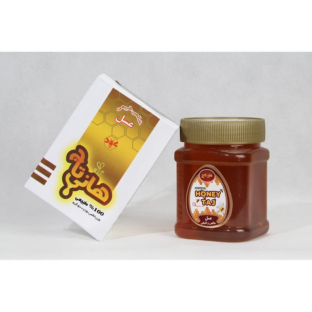 عسل گشنیز ممتاز طبیعی (نیم کیلو) — تصویر ۲