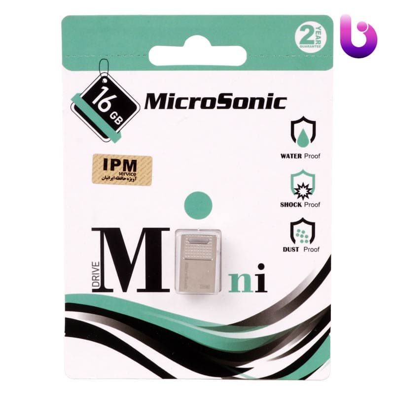 فلش 16 گیگ میکروسونیک Microsonic Drive Mini — تصویر ۲