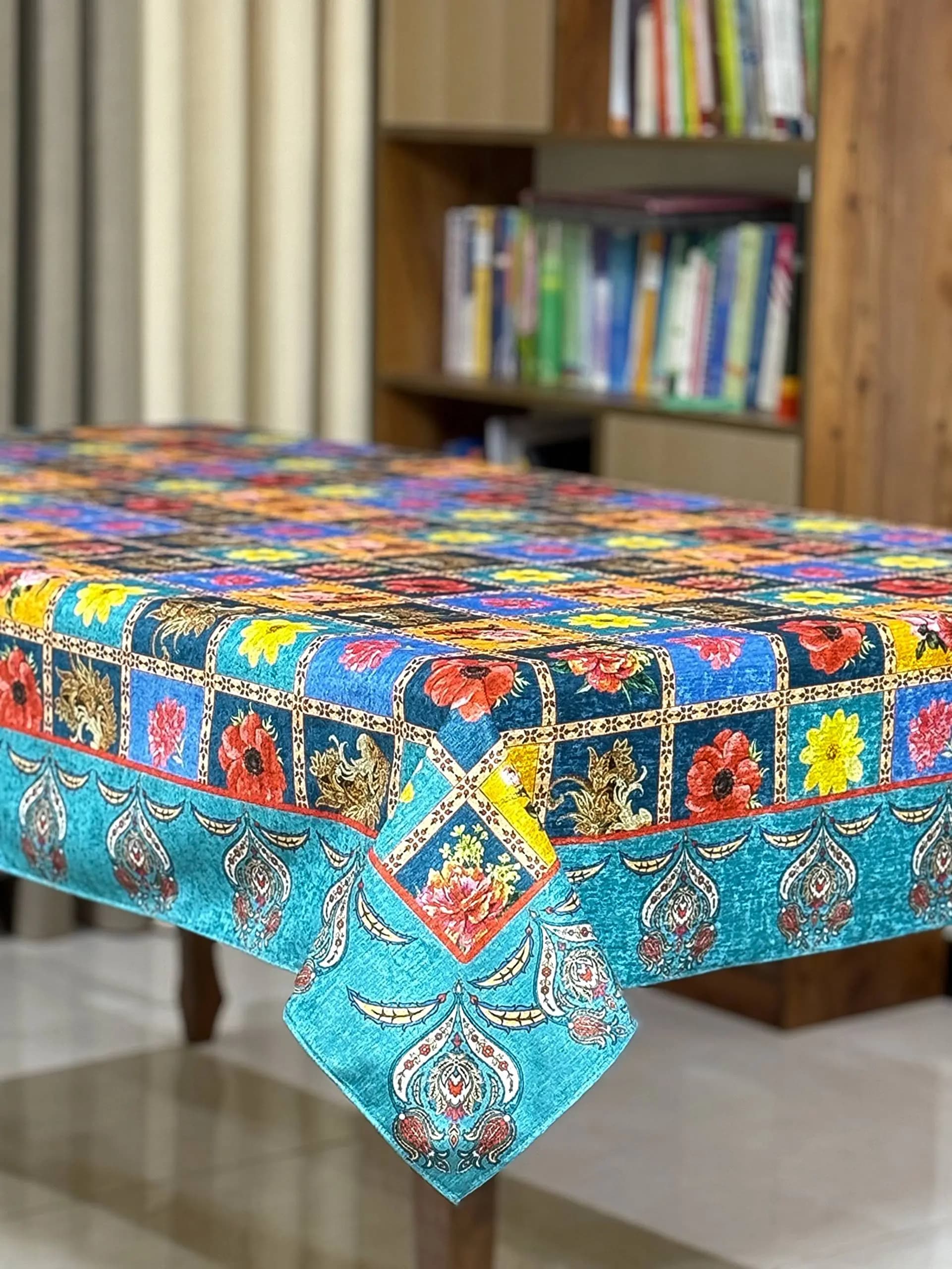 رومیزی طرح چهل تیکه