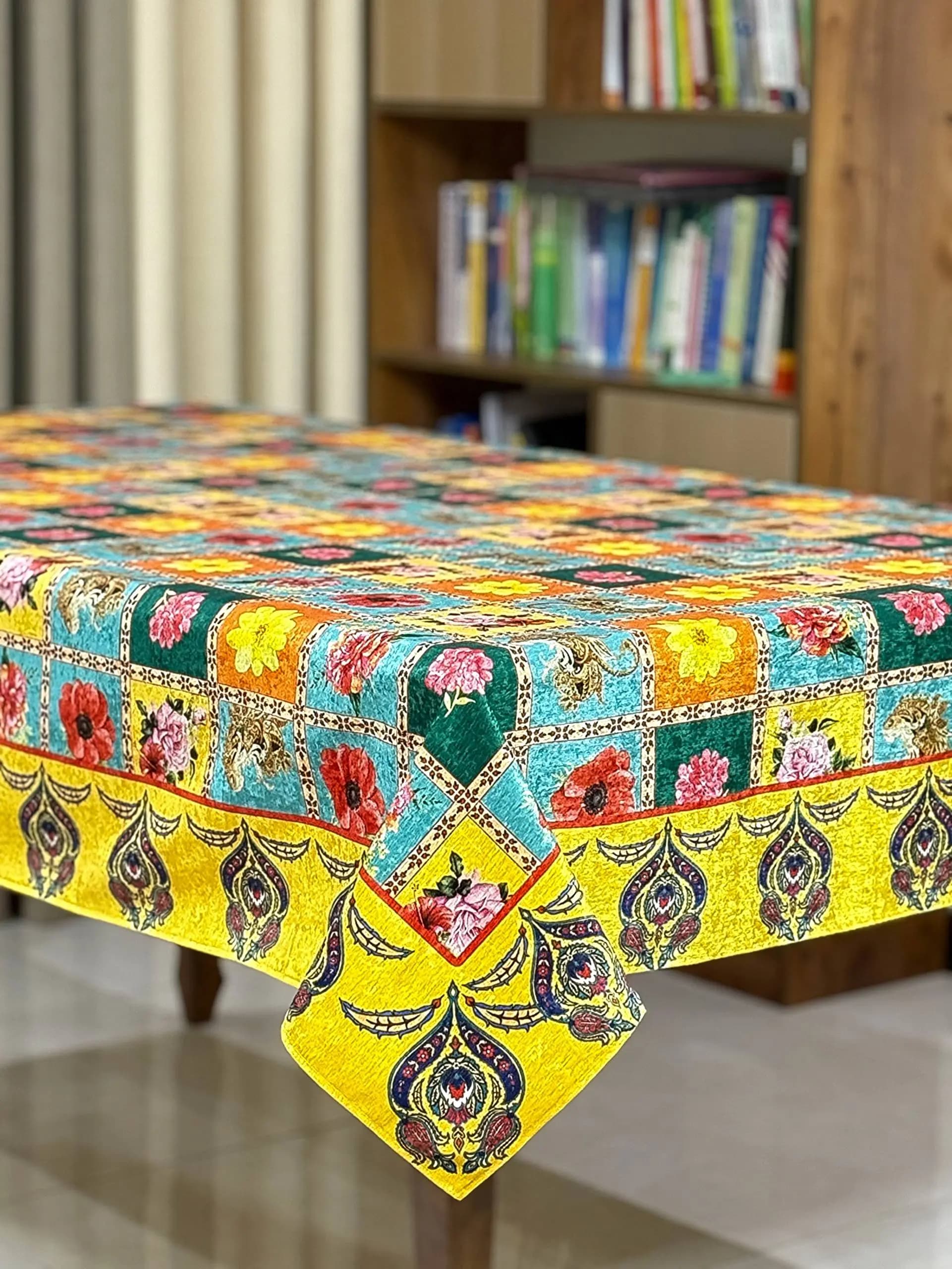 رومیزی طرح چهل تیکه — تصویر ۷