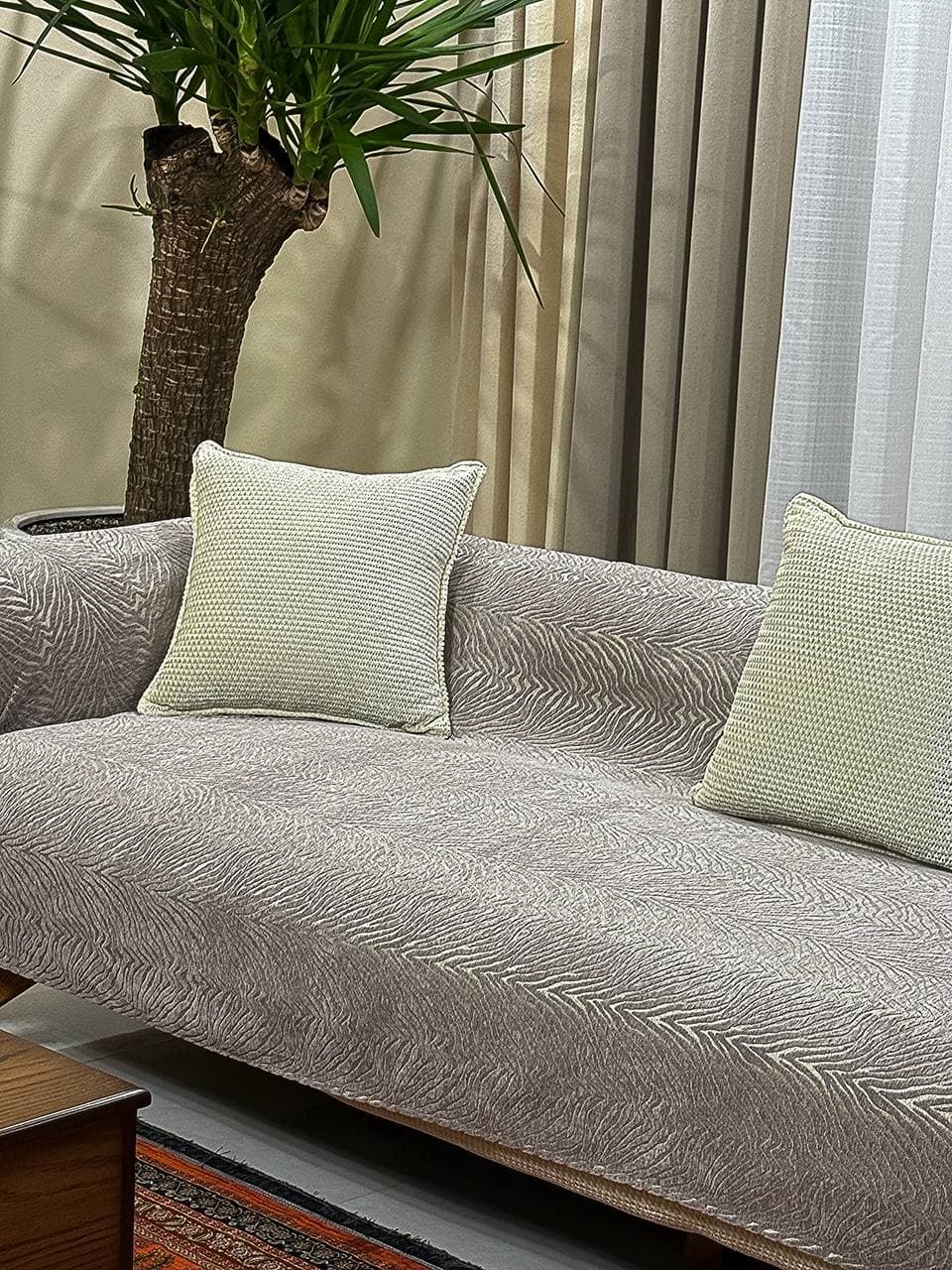 کاور مبل طرح بنفشه