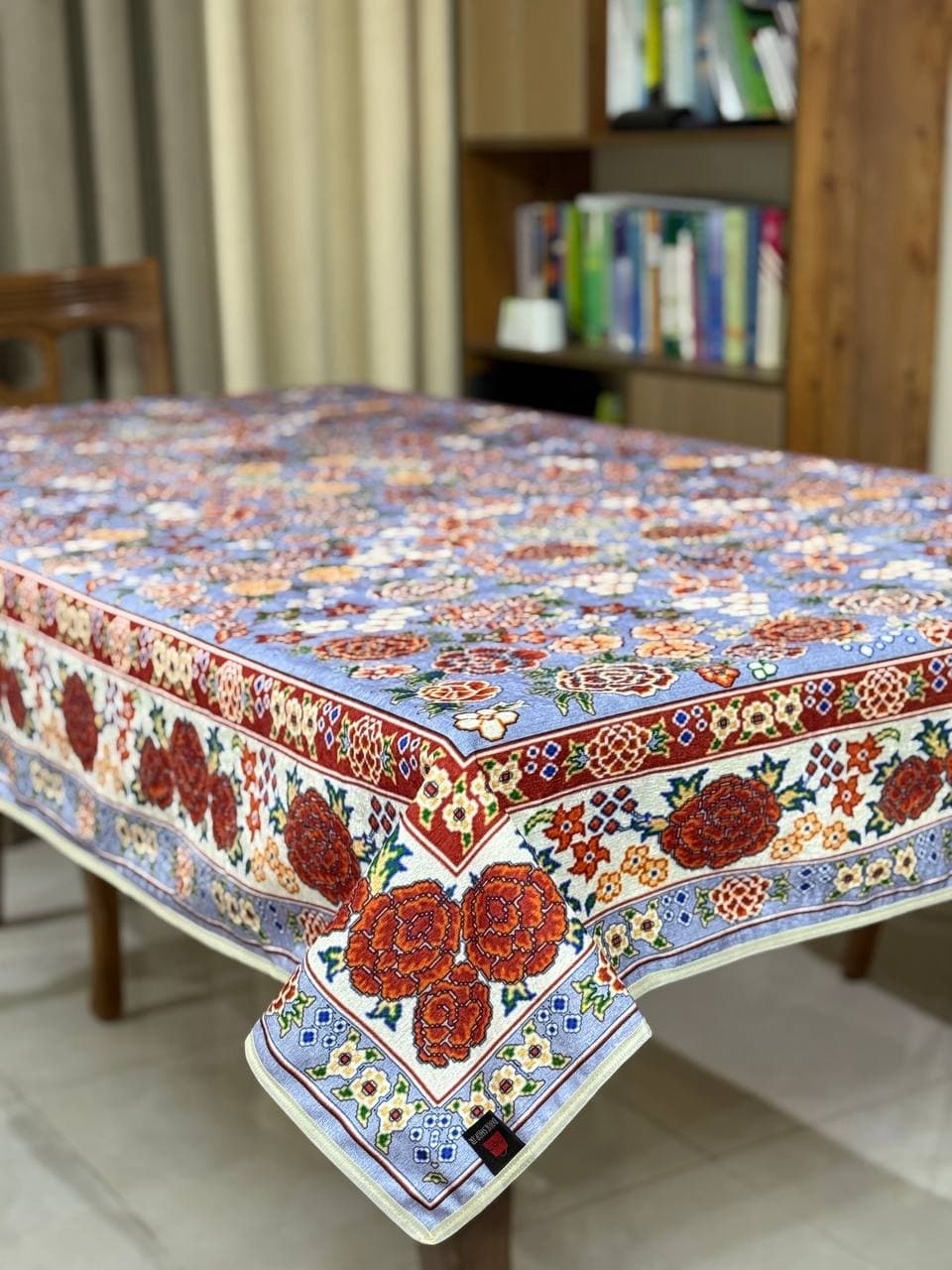 رومیزی طرح باغ بهشت